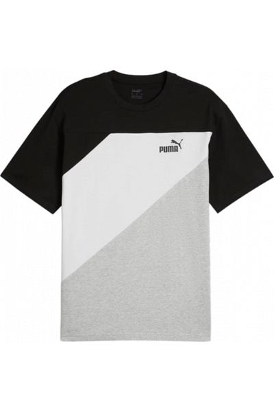 Puma POWER Colorblock Tee PUMA Black