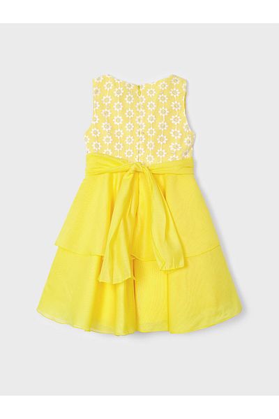 MAYORAL Girl Elegant Dress 3912 Yellow