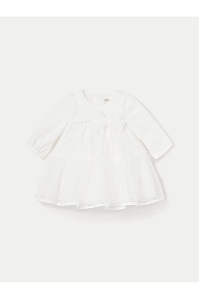 MAYORAL Rochie elegantă Mayoral Girl 2805 Ecru