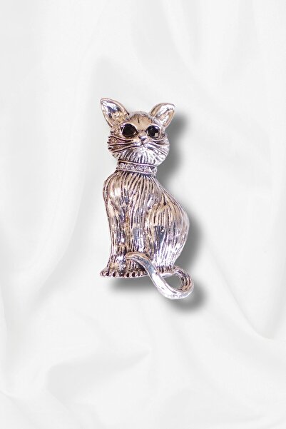 Spazio Ornata Broş GÜMÜŞ