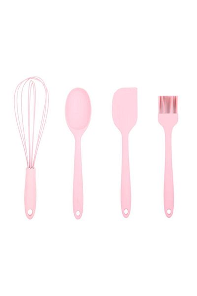 Tantitoni Silicone Light Pink 4 Piece Large Preparation Set
