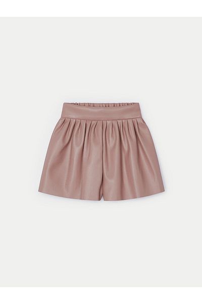 MAYORAL Pantaloni scurți din piele ecologică pentru fete 4907 roz