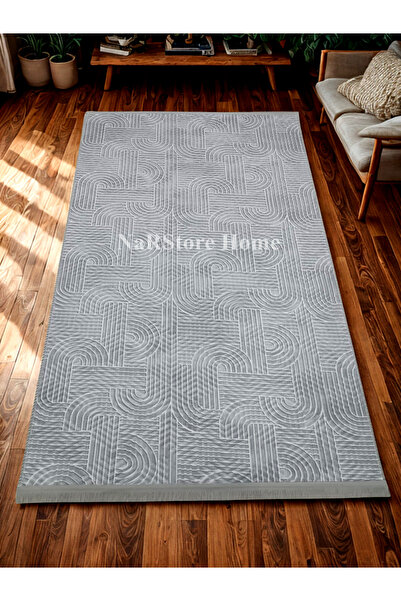 NaRStore Home KAYMAZ TABAN SAÇAKLI SMART DİAMOND GRİ KABARTMALI YIKANABİLİR K...