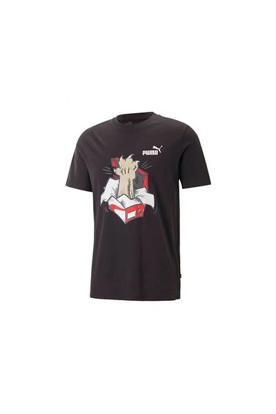 Puma Graphics Sneaker Tee Puma Black