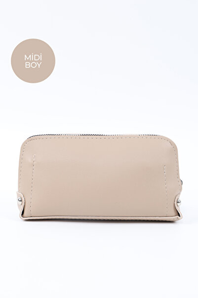 SHAKA Mink Shk222 Faux Leather, Zippered, 4 Compartments, Strap Phone Wallet and Handbag