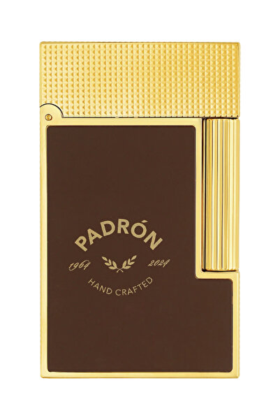 S.T. Dupont Ligne 2 Limited Edition Padron Çift Soft Alev Kahverengi Puro Çak...