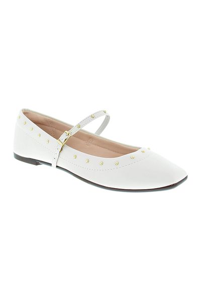 Moleca Ladies Ballerinas Off White | Made In Brazil