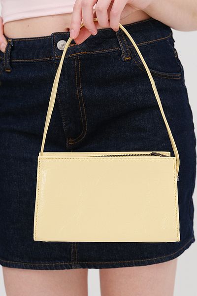 Addax Zippered Hand and Shoulder Bag Ç6002