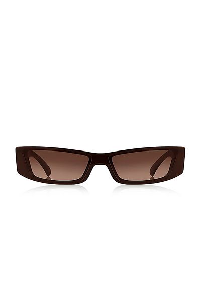 Eyesofia Piccolo Brown Unisex Luxury Sunglasses