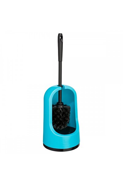 5 five simply smart Perie de toaletă Brosse, albastră, plastic, 13,5x41cm