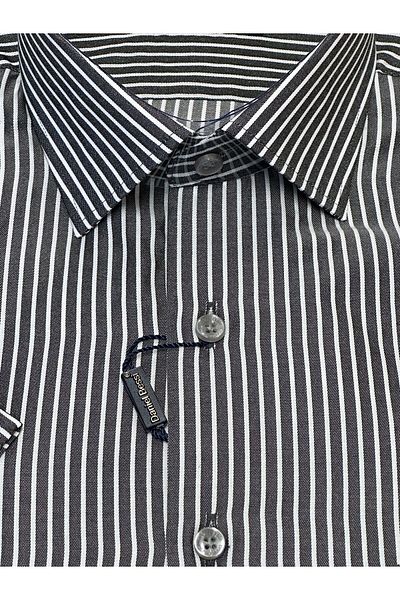 Daniel Bessi Classic Cut 80% Cotton 20% Polyester Short Sleeve Men's Shirt with Pockets