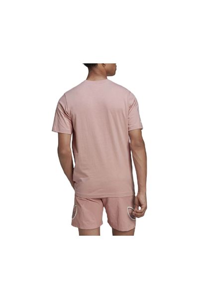 adidas T-Shirt Cotone Manica Corta Logo Outline