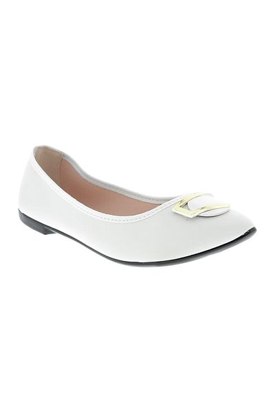 Moleca Ladies Ballerinas Off White | Made In Brazil