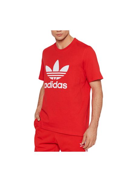 adidas T-Shirt Cotone Manica Corta Trefoil