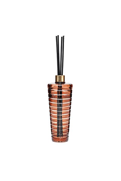 Missi 400 ml Kahverengi Linea Konik Cam Oud Vanilya Oda Kokusu