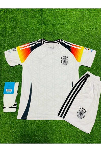DAYIBALI DÜKKAN Dayibali Germany Euro 2024 New Season Joshua Kimmich Kids Jersey White