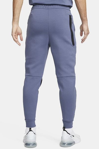 Nike Sportswear Tech Fleece''Overlay Detail'' Men's Jogger Men's Sweatpants Blue Black