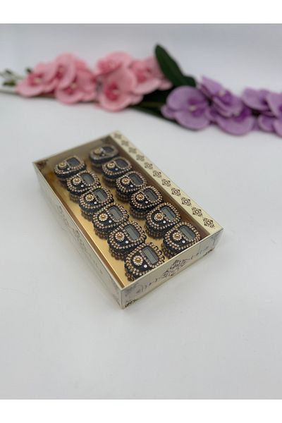 Uğurlu Hac Set of 12 Stones for Reciting