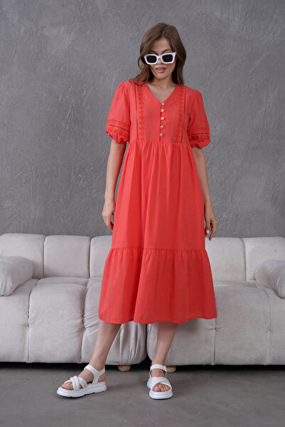 Park Karon Lined Summer Comfortable Dress
