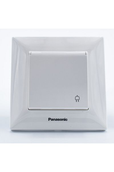 PANASONIC Socket with cover Arkedia Pansonic, ST, white