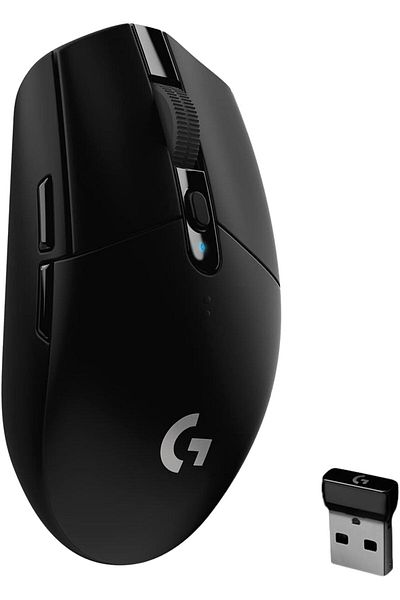 logitech Logitech G305 Lightspeed Wireless Gaming Mouse, HERO Sensor 12000 DPI, Lightweight, 6 Programmable B