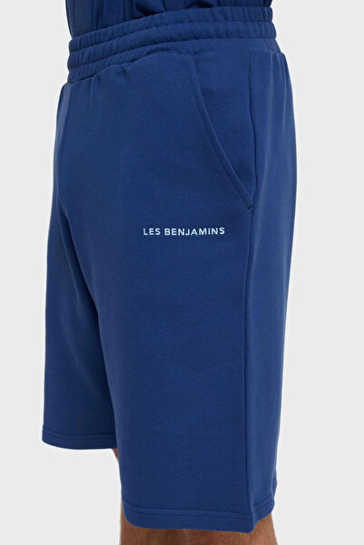 LES BENJAMINS Ελαστική ζώνη μέσης με τσέπη 100% βαμβακερό κοντό ανδρικό ΚΟΝΤΟ LB21SSCORMUSO