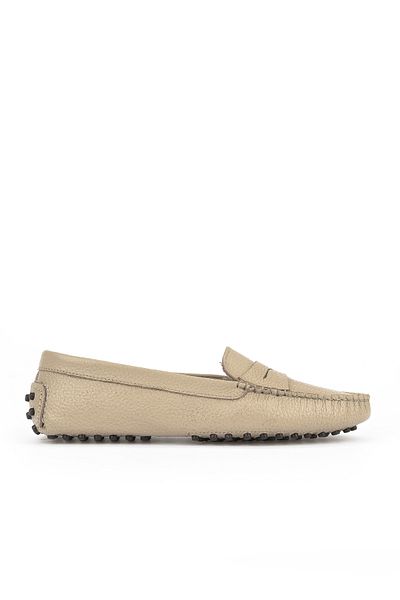 Ziya , Women's Genuine Leather Shoes 1511030Z360 Beige