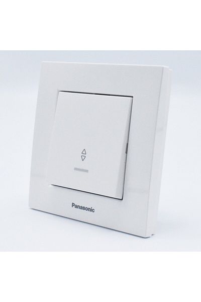 PANASONIC Illuminated two way switch Karre Plus Panasonic, ST, white