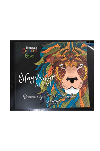Genel Markalar MANDALA BOYAMA KİTABI HAYVANLAR ALEMİ