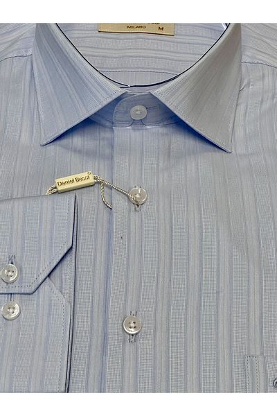 Daniel Bessi Regular Fit 100% Cotton Classic Premium Men's Shirt with Pockets