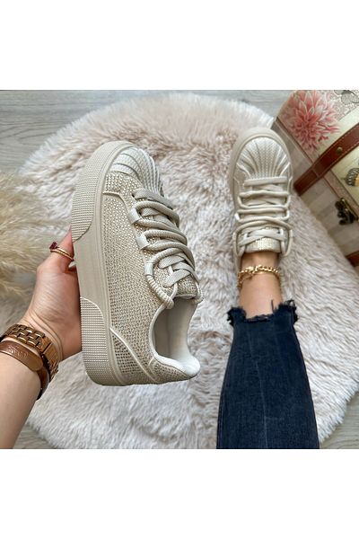 dehaine Adidasi pentru dama Shine, fashion, casual, talpa inalta