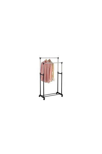 5 five simply smart Suport mobil dublu pentru haine 5five 84x42 x Î. 96,5 / 170 cm