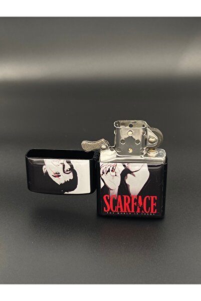 Ersoy Scarface Tony Montana Baskılı Benzinli Çakmak