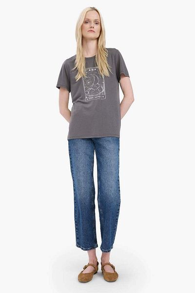 DeFacto New Season Regular Fit Crew Neck Printed Short Sleeve T-Shirt