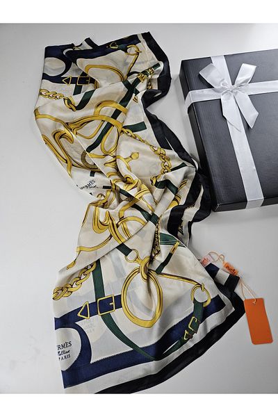 Webinay Home Voile Silk Shawl Belt Pattern New Season Shawl Scrafs
