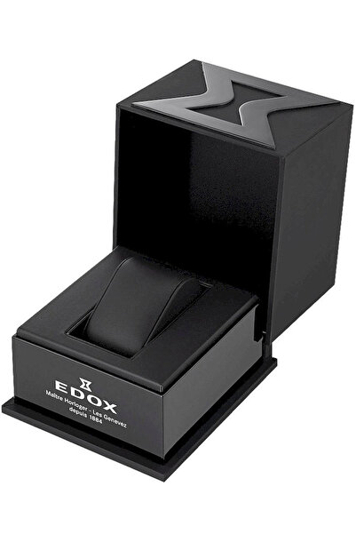 Edox Mens Watch Edox 80120-3NCA-BUIDN, Automatic, 44mm, 100ATM