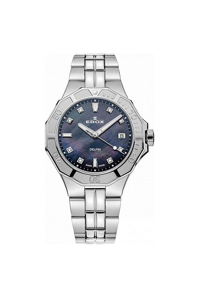 Edox Ceas de damă Edox 53020-3M-NANND, Cuarț, 38mm, 20ATM
