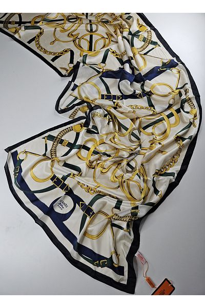Webinay Home Voile Silk Shawl Belt Pattern New Season Shawl Scrafs