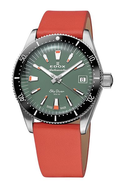 Edox Ceas de damă Edox 80131-3NC-VI, Automat, 38mm, 30ATM