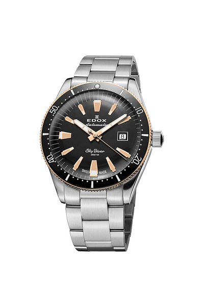 Edox Ανδρικό Ρολόι Edox 80126-357RNM-NIRB, Αυτόματο, 42mm, 30ATM