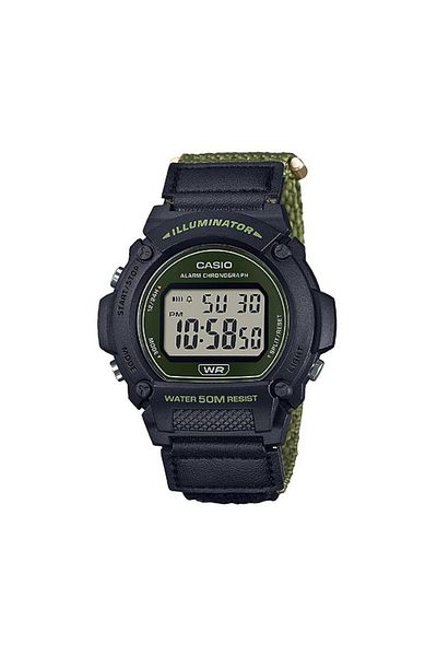 Casio Men's Watch, Casio, Collection W-21 W-219HB-3AVEF