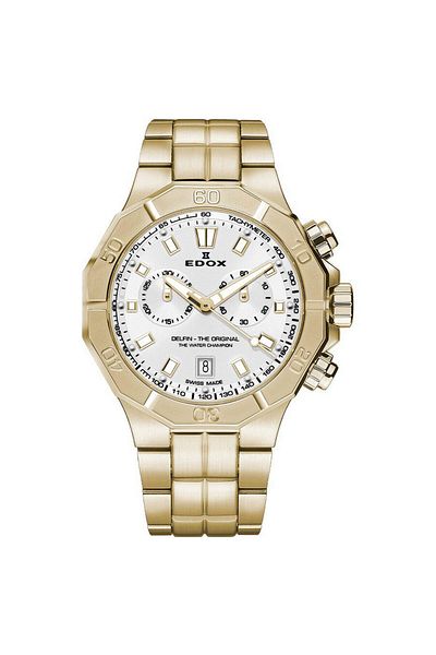 Edox Ανδρικό Ρολόι Edox 10113-37JM-AID, Quartz, 43mm, 20ATM