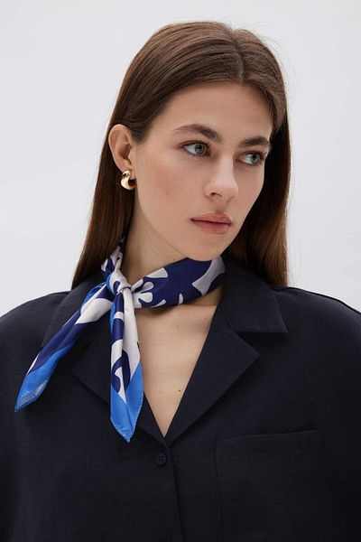 DeFacto New Season Loose Fit Jacket Collar Modal Short Sleeve Shirt