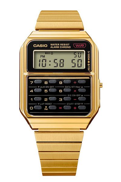 Casio Casio Watch, Vintage Edgy Calculator CA-500WEG-1AEF
