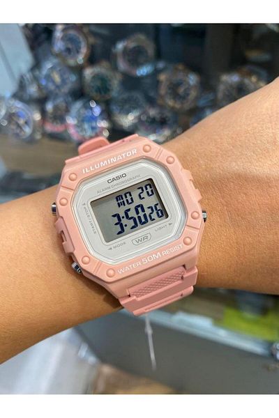 Casio Ladies watch, Casio, Collection W-21 W-218HC-4A