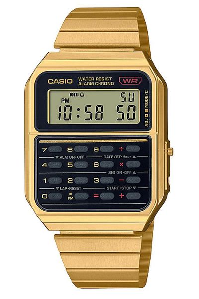Casio Casio Watch, Vintage Edgy Calculator CA-500WEG-1AEF