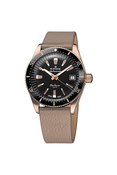 Edox Ceas de damă Edox 80131-37RNC-NI, Automat, 38mm, 30ATM