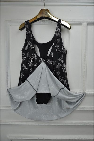 elma abone LARGE SIZE DRESS SWIMSUIT
