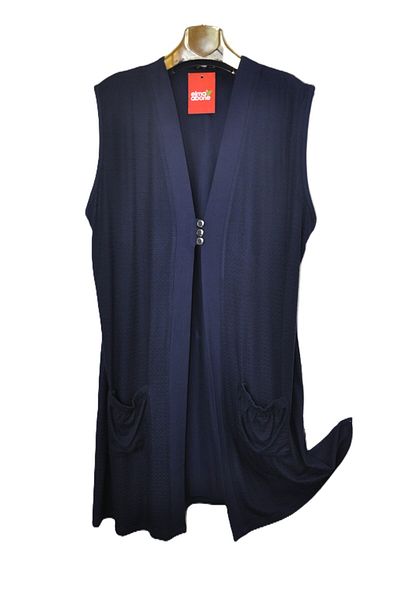elma abone New Season Combed Cotton Three Button Long Vest