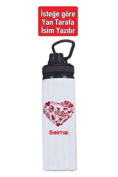 DKDZ SHOP Mixed Water Bottle Printed 850ml. - 001